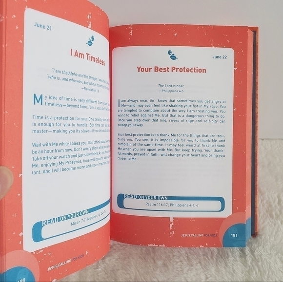 JESUS Calling By Sarah Young 365 Devotiond For Kids & Tweens Hardcover Book - Picture 10 of 13